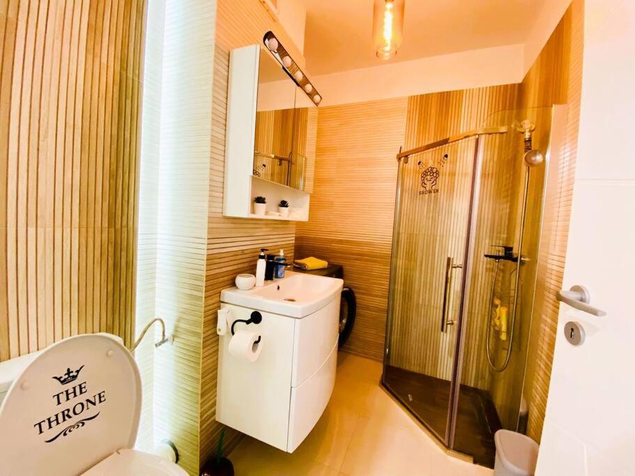 Blue Plaza Studio Apartment Букурещ Екстериор снимка